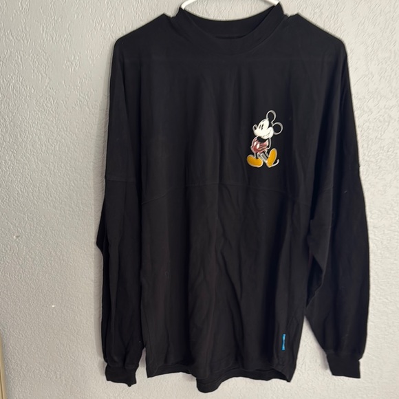 Disney Spirit Jersey Black Long Sleeve with Yellow Animal Kingdom Design - Picture 5 of 6